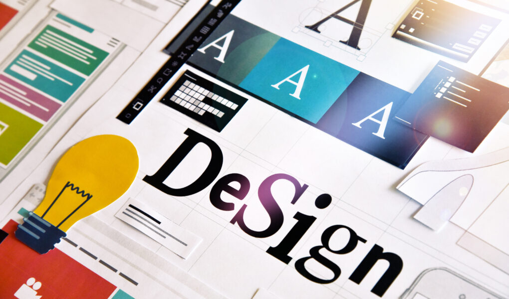 Design concept for web banners, internet marketing, printed material, presentation templates